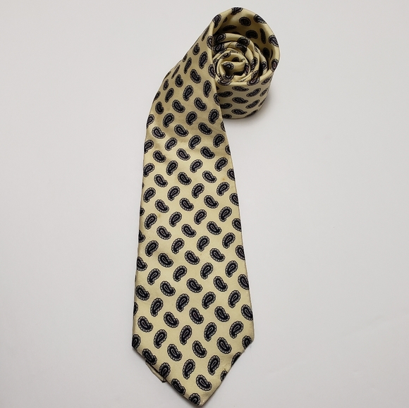 Christian Dior Paisley Tie - Picture 1 of 4